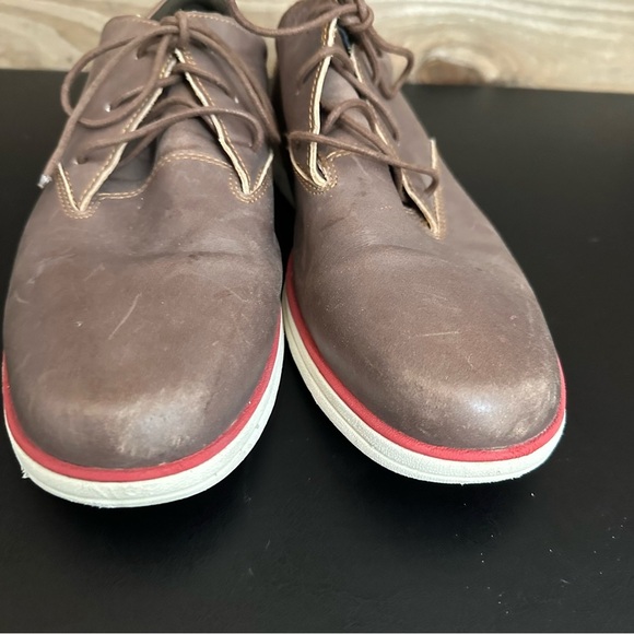 Timberland Bradstreet Brown Plain Toe Casual Lace Up Oxfords Men's US Size 11 - Picture 6 of 11